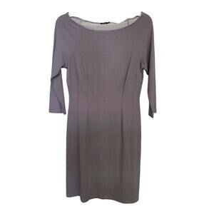 J McLaughlin Catalina Cloth Dress 3/4 Sleeve Striped Dress XS Boat Neck Nautical